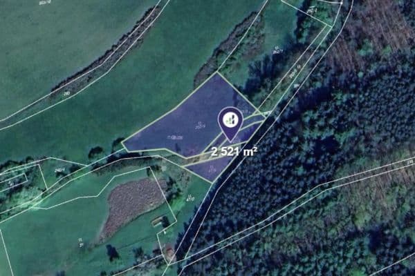 Predaj pozemku 2.521 m², Hřebečníky Predaj pozemku 2.521 m², Hřebečníky