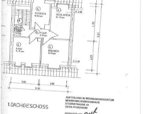 Prenájom bytu 3-izbový 61 m², Sternstr. 12, Pforzheim, Bádensko-Wurttembersko Prenájom bytu 3-izbový 61 m², Sternstr. 12, Pforzheim, Bádensko-Wurttembersko