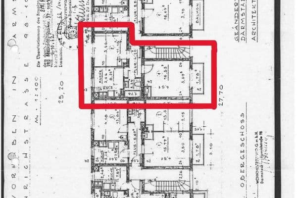 Predaj bytu 2-izbový 44 m², Heinrichstrasse 100, Darmstadt, Hesensko Predaj bytu 2-izbový 44 m², Heinrichstrasse 100, Darmstadt, Hesensko