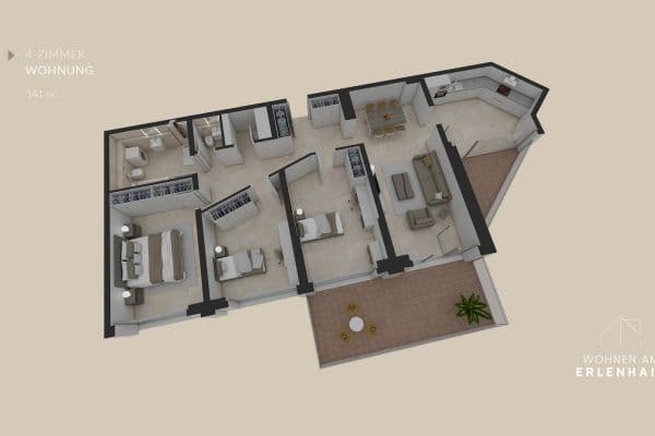 Predaj bytu 4-izbový 142 m², Erlenhain 52, Waldkirchen, Bavorsko Predaj bytu 4-izbový 142 m², Erlenhain 52, Waldkirchen, Bavorsko