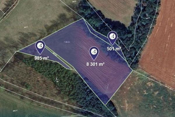 Predaj pozemku 1.223 m², Netvořice, Středočeský kraj Predaj pozemku 1.223 m², Netvořice, Středočeský kraj