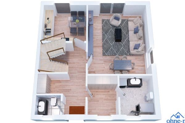 Prenájom domu 101 m², pozemek 500 m², Fichtenweg 35, Bad Fallingbostel OT Dorfmark Prenájom domu 101 m², pozemek 500 m², Fichtenweg 35, Bad Fallingbostel OT Dorfmark