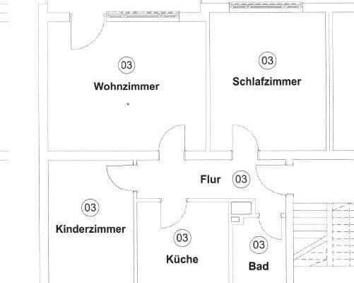 Prenájom bytu 3-izbový 78 m², Kleiststraße, Ingolstadt, Bavorsko Prenájom bytu 3-izbový 78 m², Kleiststraße, Ingolstadt, Bavorsko