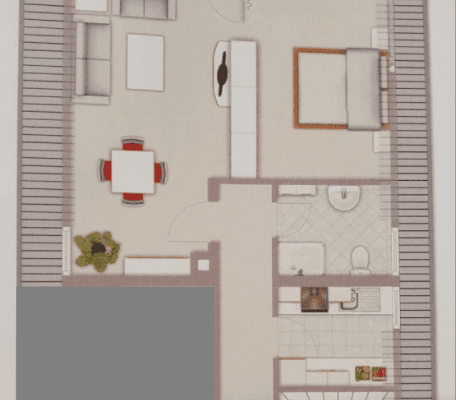 Prenájom bytu 2-izbový 50 m², Aschaffenburg, Bavorsko Prenájom bytu 2-izbový 50 m², Aschaffenburg, Bavorsko