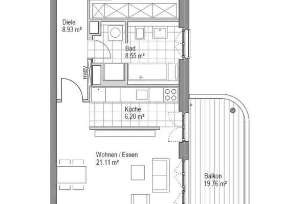 Predaj bytu 2-izbový 68 m², Altenhainer Str. xx, Frankfurt, Hesensko Predaj bytu 2-izbový 68 m², Altenhainer Str. xx, Frankfurt, Hesensko