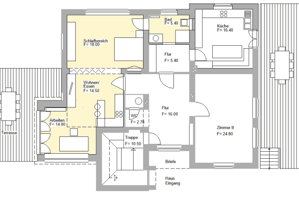 Prenájom bytu 2-izbový 52 m², Pleistalstraße 123, Sankt Augustin Prenájom bytu 2-izbový 52 m², Pleistalstraße 123, Sankt Augustin