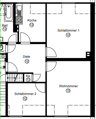 Predaj bytu 3-izbový 68 m², Heinrichstr. 105, Düsseldorf, Severné Porýnie - Westfálsko Predaj bytu 3-izbový 68 m², Heinrichstr. 105, Düsseldorf, Severné Porýnie - Westfálsko