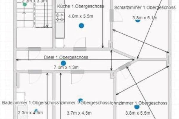 Prenájom bytu 3-izbový 85 m², Dürener Straße 17, Dortmund Prenájom bytu 3-izbový 85 m², Dürener Straße 17, Dortmund