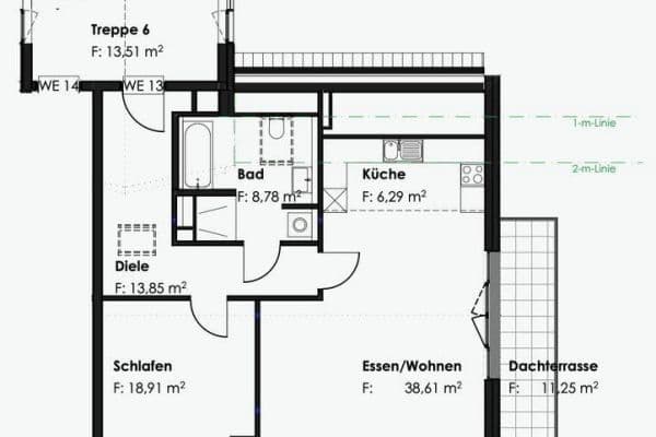 Prenájom bytu 2-izbový 88 m², Dorfstraße 13a, Germering, Bavorsko Prenájom bytu 2-izbový 88 m², Dorfstraße 13a, Germering, Bavorsko