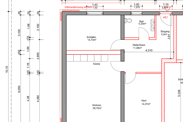 Prenájom bytu 3-izbový 77 m², Hoststraße 13a, Ahnatal-Weimar Prenájom bytu 3-izbový 77 m², Hoststraße 13a, Ahnatal-Weimar