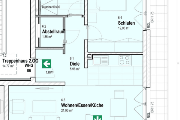 Prenájom bytu 2-izbový 60 m², Blankenfelde-Mahlow Prenájom bytu 2-izbový 60 m², Blankenfelde-Mahlow