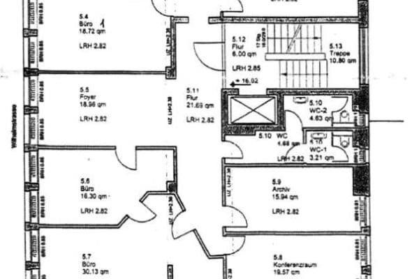 Prenájom kancelárie 195 m², Wilhelmstr. 16, Wiesbaden Prenájom kancelárie 195 m², Wilhelmstr. 16, Wiesbaden