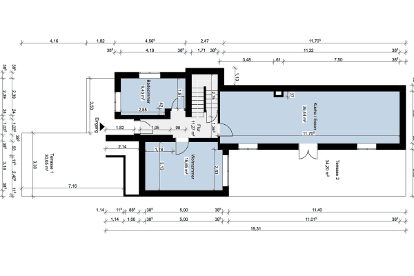 Predaj domu 191 m², pozemek 292 m², Mühltal Predaj domu 191 m², pozemek 292 m², Mühltal