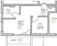 Prenájom bytu 2-izbový 39 m², Eversbuschstr., München, Bavorsko Prenájom bytu 2-izbový 39 m², Eversbuschstr., München, Bavorsko