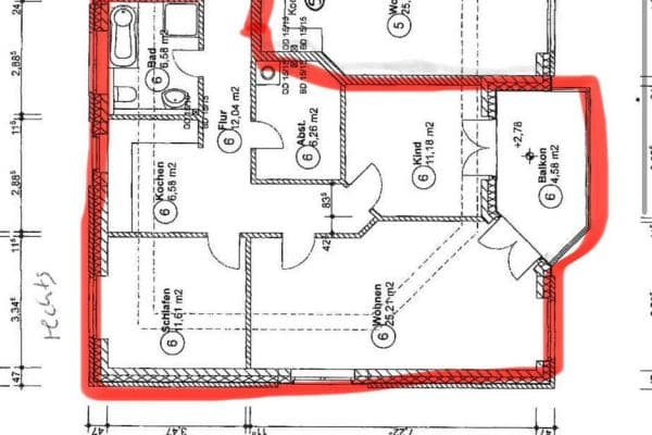 Prenájom bytu 3-izbový 82 m², Lüneburger Straße 89, Winsen Prenájom bytu 3-izbový 82 m², Lüneburger Straße 89, Winsen