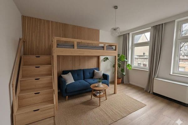 Prenájom bytu 2-izbový 38 m², Oberdorfstr. 68, Essen, Severné Porýnie - Westfálsko Prenájom bytu 2-izbový 38 m², Oberdorfstr. 68, Essen, Severné Porýnie - Westfálsko