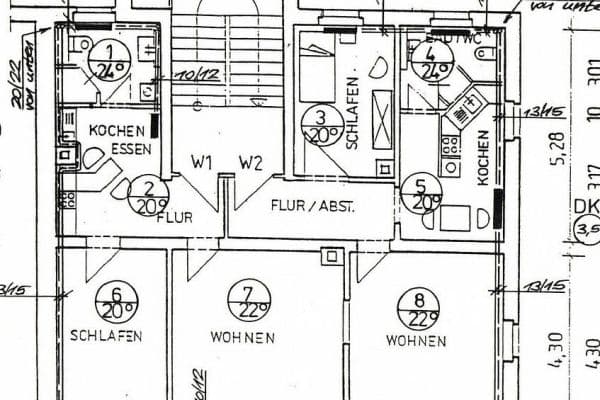 Prenájom bytu 2-izbový 48 m², Markersdorfer Straße 34, Chemnitz Prenájom bytu 2-izbový 48 m², Markersdorfer Straße 34, Chemnitz