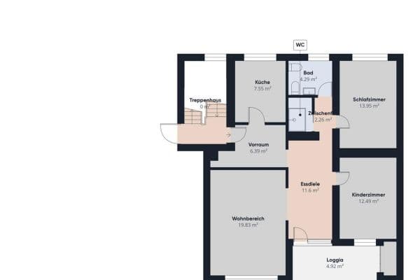 Predaj bytu 3-izbový 83 m², Crailsheim, Bádensko-Wurttembersko Predaj bytu 3-izbový 83 m², Crailsheim, Bádensko-Wurttembersko