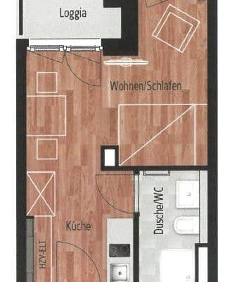 Prenájom bytu 1-izbový 25 m², Leopoldstr. 204, München, Bavorsko Prenájom bytu 1-izbový 25 m², Leopoldstr. 204, München, Bavorsko