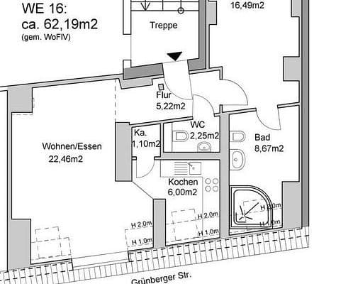 Predaj bytu 2-izbový 62 m², Grünbergerstr. 47, Berlin, Berlín Predaj bytu 2-izbový 62 m², Grünbergerstr. 47, Berlin, Berlín