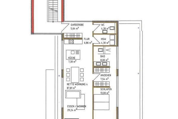 Prenájom bytu 2-izbový 88 m², Aschaffenburg Prenájom bytu 2-izbový 88 m², Aschaffenburg