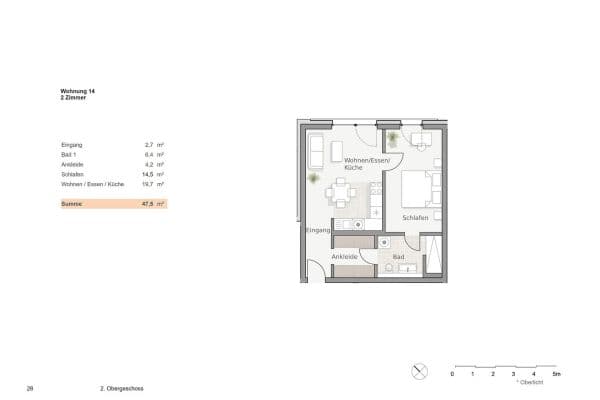 Predaj bytu 2-izbový 48 m², Niedernhausen Predaj bytu 2-izbový 48 m², Niedernhausen