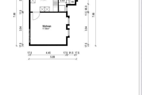 Prenájom bytu 1-izbový 35 m², Winstrasse 5, Berlin, Berlín Prenájom bytu 1-izbový 35 m², Winstrasse 5, Berlin, Berlín