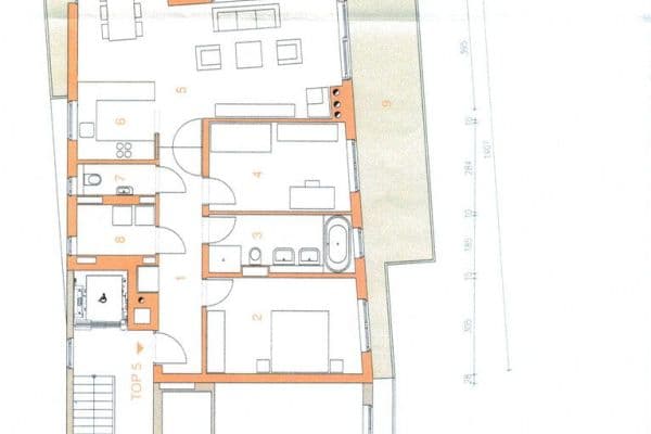 Prenájom bytu 3-izbový 90 m², Wien, Viedeň Prenájom bytu 3-izbový 90 m², Wien, Viedeň