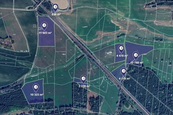 Predaj pozemku 107.115 m², Predaj pozemku 107.115 m²,