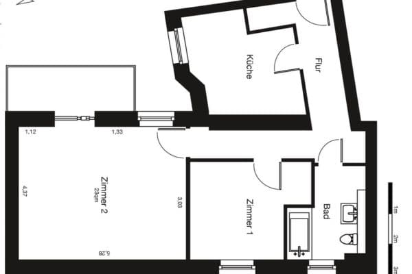 Predaj bytu 2-izbový 65 m², Berlin, Berlín Predaj bytu 2-izbový 65 m², Berlin, Berlín