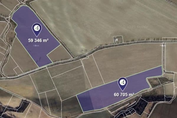 Predaj pozemku 60.026 m², Predaj pozemku 60.026 m²,