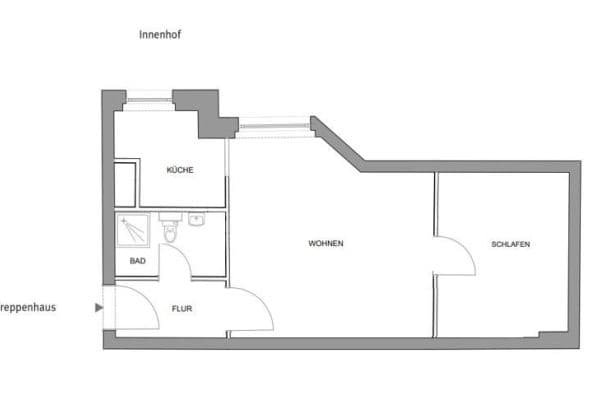 Predaj bytu 2-izbový 50 m², Graefestr. 78, Berlin, Berlín Predaj bytu 2-izbový 50 m², Graefestr. 78, Berlin, Berlín