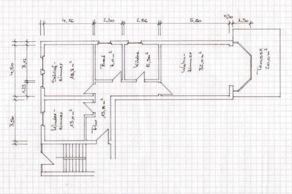 Prenájom bytu 3-izbový 98 m², Merseburger Str. 4c, Lützen Prenájom bytu 3-izbový 98 m², Merseburger Str. 4c, Lützen