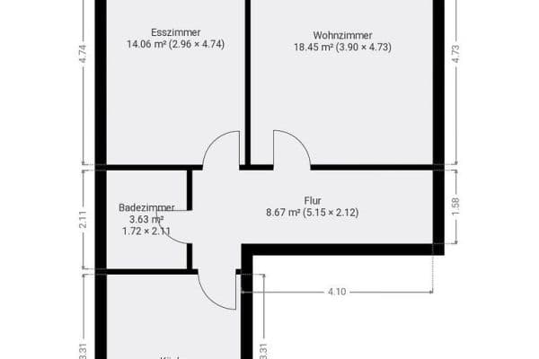 Prenájom bytu 2-izbový 53 m², Am Fuchsberg 10B, Magdeburg, Sasko-Anhaltsko Prenájom bytu 2-izbový 53 m², Am Fuchsberg 10B, Magdeburg, Sasko-Anhaltsko
