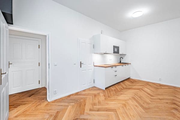 Prenájom bytu 1-izbový 24 m², Velehradská, Praha Prenájom bytu 1-izbový 24 m², Velehradská, Praha