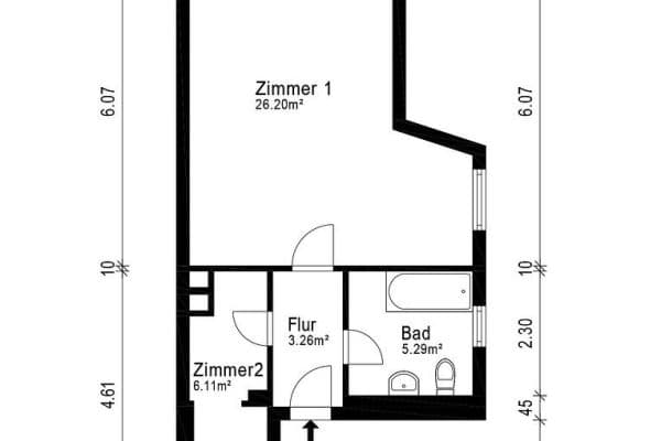 Predaj bytu 2-izbový 41 m², Ohmstr. 5, Berlin, Berlín Predaj bytu 2-izbový 41 m², Ohmstr. 5, Berlin, Berlín