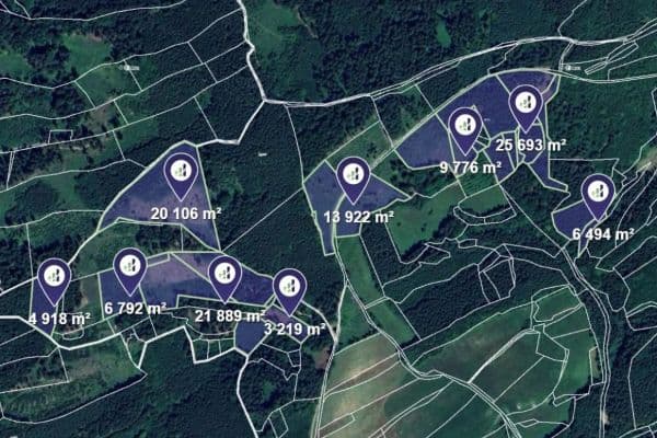 Predaj pozemku 83.309 m², Predaj pozemku 83.309 m²,