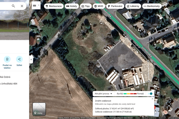 Prenájom pozemku 6.000 m², Unhošťská, Velká Dobrá Prenájom pozemku 6.000 m², Unhošťská, Velká Dobrá