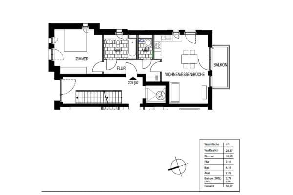 Prenájom bytu 2-izbový 61 m², Kaskadenpark, Hamburg, Hamburg Prenájom bytu 2-izbový 61 m², Kaskadenpark, Hamburg, Hamburg