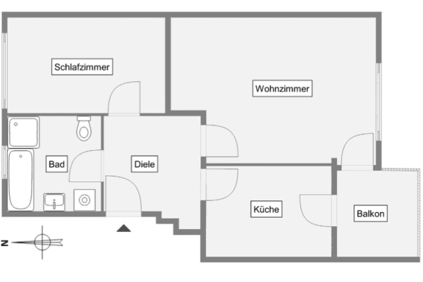 Predaj bytu 2-izbový 58 m², Zum Teich 6, Potsdam Predaj bytu 2-izbový 58 m², Zum Teich 6, Potsdam