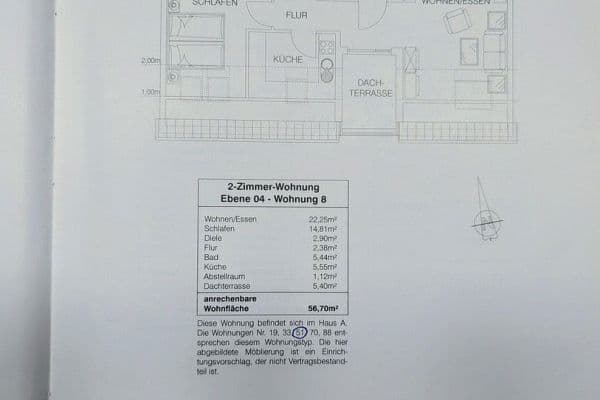 Prenájom bytu 2-izbový 57 m², Walzwerkstraße 6, Nürnberg, Bavorsko Prenájom bytu 2-izbový 57 m², Walzwerkstraße 6, Nürnberg, Bavorsko