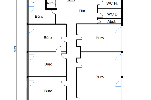 Prenájom kancelárie 427 m², Vor den Eichen 6, Elz Prenájom kancelárie 427 m², Vor den Eichen 6, Elz