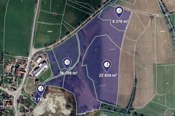 Predaj pozemku 6.922 m², Vrbatův Kostelec, Pardubický kraj Predaj pozemku 6.922 m², Vrbatův Kostelec, Pardubický kraj