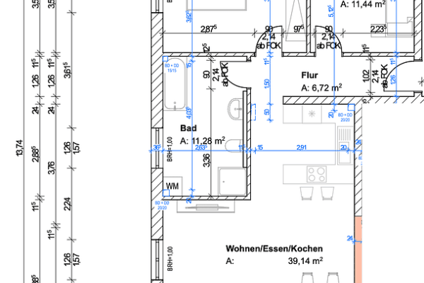 Prenájom bytu 3-izbový 89 m², Haupstraße 39, Unterdietfurt, Bavorsko Prenájom bytu 3-izbový 89 m², Haupstraße 39, Unterdietfurt, Bavorsko