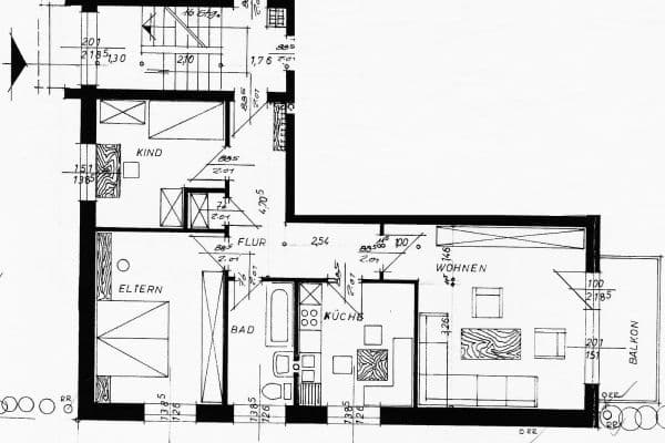Prenájom bytu 3-izbový 75 m², Herford Prenájom bytu 3-izbový 75 m², Herford
