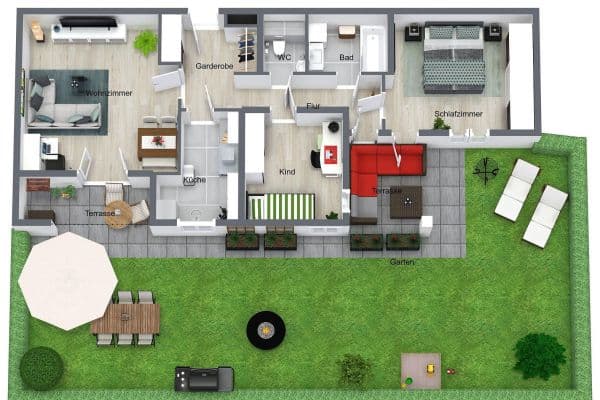 Prenájom bytu 3-izbový 80 m², Espenweg 5, Wilkau-Haßlau Prenájom bytu 3-izbový 80 m², Espenweg 5, Wilkau-Haßlau