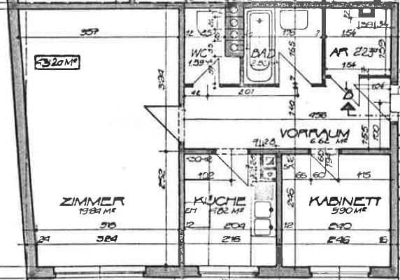 Prenájom bytu 2-izbový 44 m², Wien, Viedeň Prenájom bytu 2-izbový 44 m², Wien, Viedeň