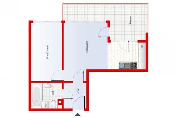 Predaj bytu 2-izbový 40 m², Kaiserstrasse 63, Wien, Viedeň Predaj bytu 2-izbový 40 m², Kaiserstrasse 63, Wien, Viedeň