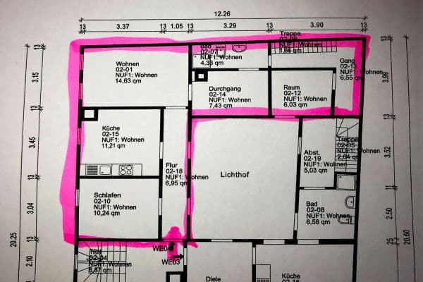 Prenájom bytu 3-izbový 70 m², Lange Str. 26, Blankenburg Prenájom bytu 3-izbový 70 m², Lange Str. 26, Blankenburg