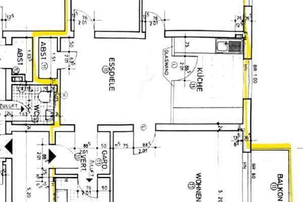 Prenájom bytu 3-izbový 88 m², Fontanestr. 5, Lüdenscheid Prenájom bytu 3-izbový 88 m², Fontanestr. 5, Lüdenscheid